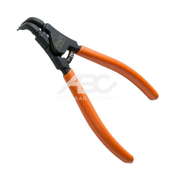 PINZA PARA ARANDELAS EXTERIORES MORDAZA CURVA 90º BAHCO 2990-200