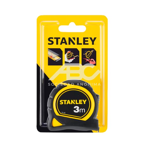 CINTA METRICA 3M STANLEY USO PROFESIONAL STANLEY 30-787