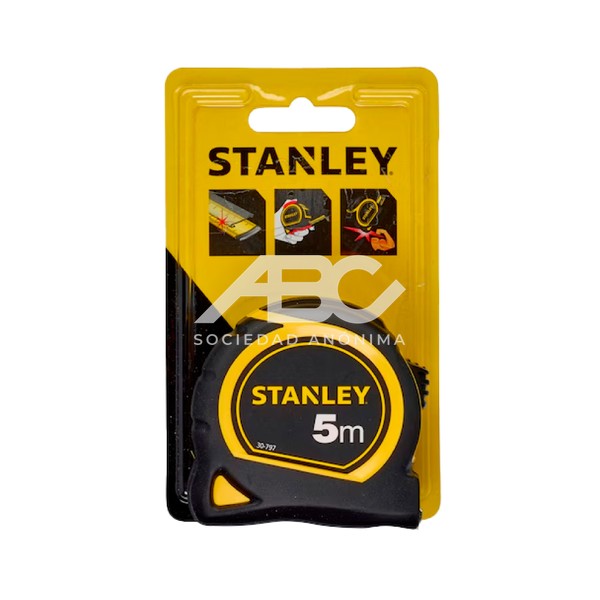 CINTA METRICA 5M STANLEY USO PROFESIONAL STANLEY 30-797