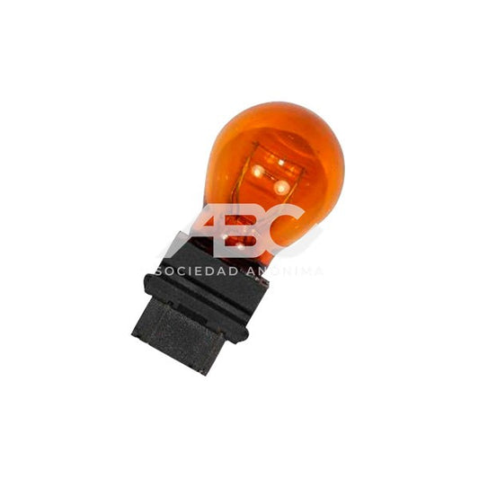 LAMPARA AUXILIAR 12V 27/7 WATS - CON CASQUILLO O ENCASTRE WX2.5X16Q - AMBAR OSRAM 3757AK-7900126 - PACK X10
