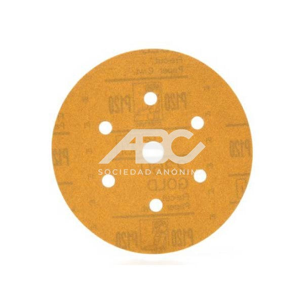 PN01081 - DISCO HOOKIT GOLD DISC 236U - P120 CAJA POR 100 UNIDADES 3M 51930