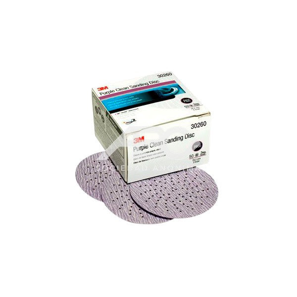PN30260 DISCO 3" CLEAN SANDING P800 CAJA X 50 DISCOS 3M 53755