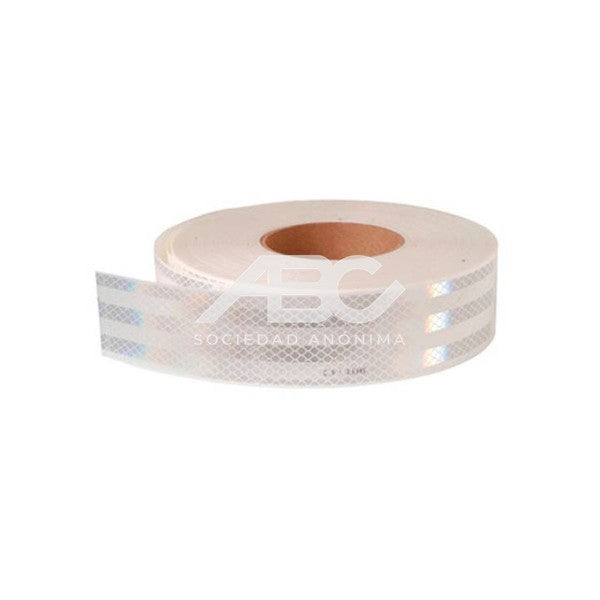 CINTA REFLECTIVA BLANCO 50MMX45.7MT 3M 43525