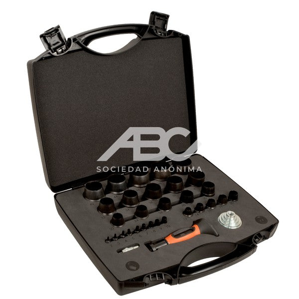 JUEGO DE SACABOCADOS INTERCAMBIABLES BAHCO 400.002.050