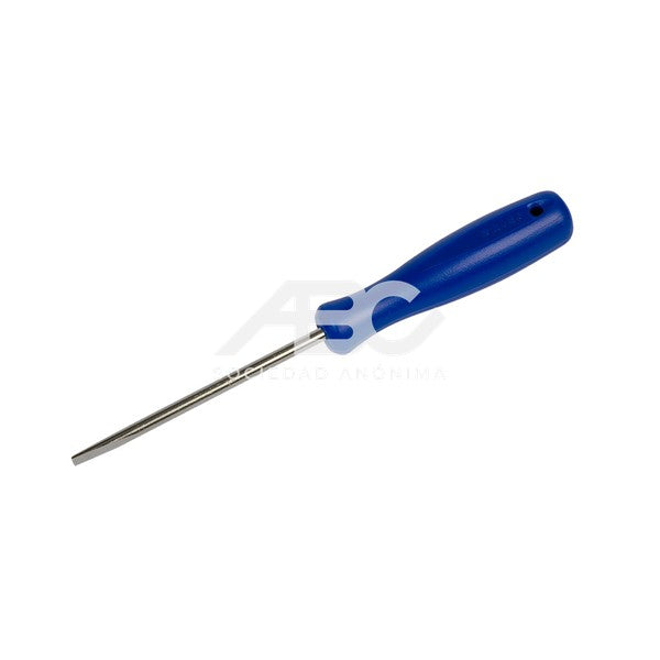 DESTORNILLADOR PERILLERO PUNTA PLANA MANGO MONOMATERIAL 3 × 60MM IRIMO 415A-PP3-60