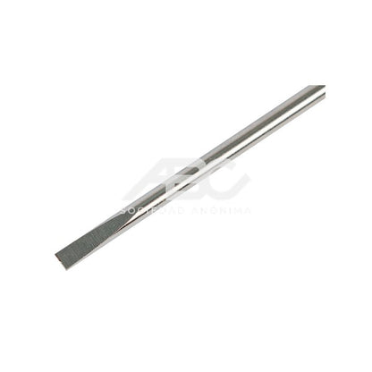 DESTORNILLADOR PERILLERO PUNTA PLANA MANGO MONOMATERIAL 3 × 60MM IRIMO 415A-PP3-60