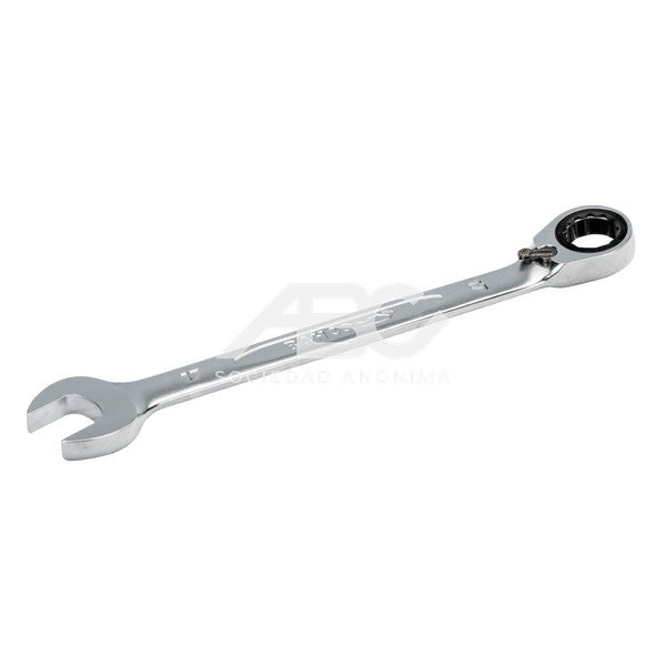 LLAVE COMBINADA MOVIBLE GIRO CARRACA 180º, CON PASO FIJO CADA 15º BAHCO 41RM-19