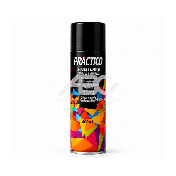 PINTURA AER. NEGRO BRILLANTE 400ML SINTEPLAST 43504372
