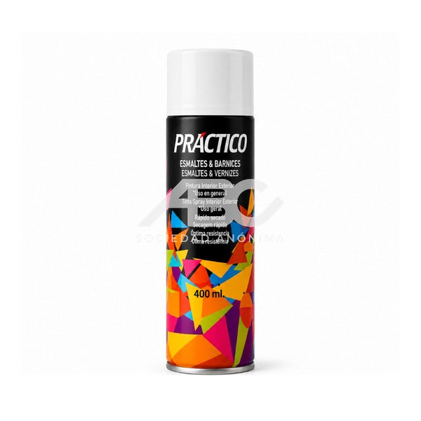 PINTURA AER. BLANCO SATINADO 400ML SINTEPLAST 43504412