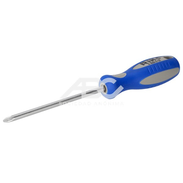 BLISTER DE 6 DESTORNILLADORES PUNTA PLANA Y PHILLIPS CON PUNTA MAGNÉTICA IRIMO 459A-6-BM