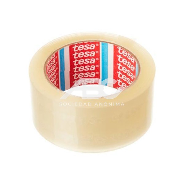 CINTA DE EMPAQUE BASADA EN UN SOPORTE DE PELÍCULA DE PVC Y UN ADHESIVO DE CAUCHO NATURAL TESA 53380-91000-00