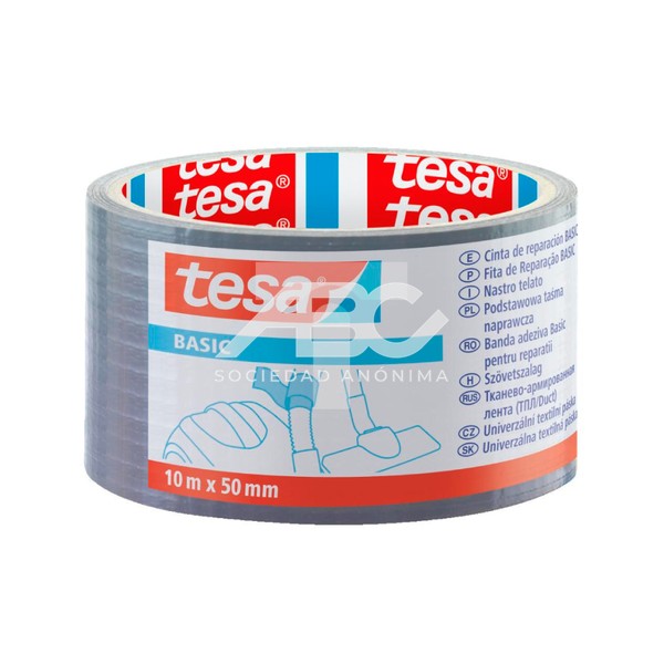 CINTA DUC TAPE GRIS 50X10 - CINTA DUCTO GRIS 50MMX10M TESA 58586-00000-00