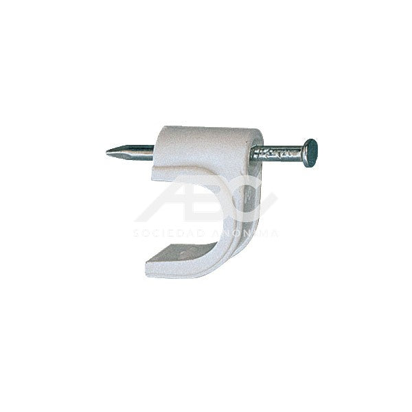 ABRAZADERAS DE NYLON MX C/CLAVO DE ACERO 8 CONTENIDO POR CAJA 50UN FISCHER 610018