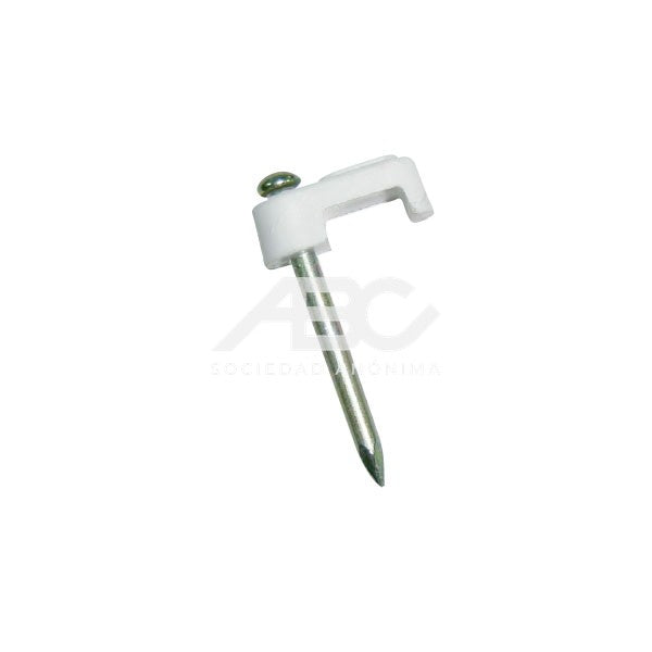 ABRAZADERAS DE NYLON MA C/CLAVO DE ACERO 5 CONTENIDO POR CAJA 100UN FISCHER 610115
