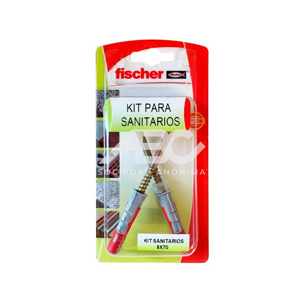 BLISTER PARA INSTALACION DE SANITARIOS FISCHER 616789