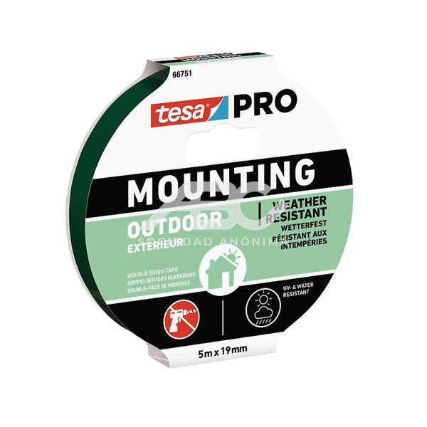 MOUNTING PRO EXTERIOR, SE ADHIERE A SUPERFICIES COMPLICADAS COMO BALDOSAS TESA 66751-00003-01