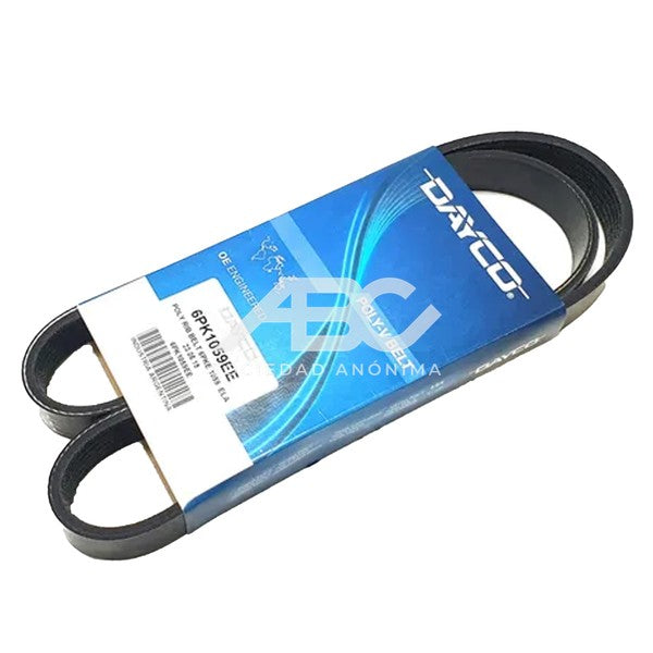 CORREAS POLY-V ELASTICAS FORD FIESTAKD /ECOSPORT KD/FOCUS II 1.6 16V SIGMA_