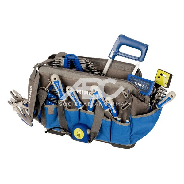 INCLUYE: SET DE PUNTAS 1/4" CON ADAPTADOR (32PZ), SET DE 9 LLAVES HEXAGONALES DE BOLA IRIMO 9022-2-16HBTS2
