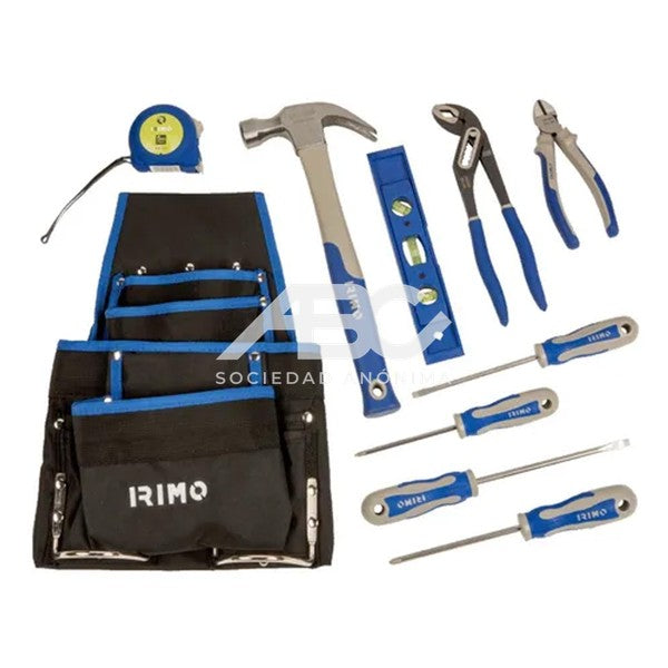 COMPONENTES: DESTORNILLADORES (×4): RANURADOS (×2) Y PHILLIPS (×2); TENACILLA ARTICULADA; IRIMO 9022-3-50TS1