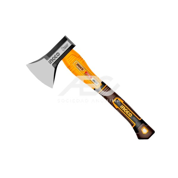 HACHA 1250 GRAMOS. INNOVADA CABEZA DE HACHA FORJADA. TRATAMIENTO TERMICO. ACERO AL CARBONO 45 INGCO HAX0811250