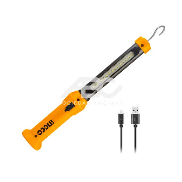 LAMPARA DE TRABAJO INALAMBRICA 300 LUMENS INGCO HWLI35261