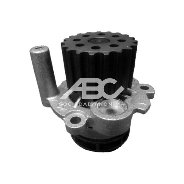 BOMBA DE AGUA AUDI A3 / A4 / A6 1.9 TDI, ALTURA DE POLEA 33.5 MM POLEA 19 D/ENTES CUADRADO DOLZ A251