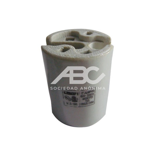 PORTALAMPARA PORCELANA AKAI ROSCA E40 S/FIJACION PISTON Y FRENO (UXB 80) AK1300