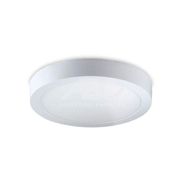 LUMINARIA LED REDONDA PARA APLICAR 12W OPAL 1000LM - EQUIVALENTE A 120W AKAI AK5500