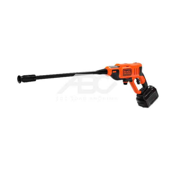 HIDROLAVADORA A BATERIA 20V BLACK & DECKER, 350 PSI, INCLUYE BOQUILLA 5 EN 1 PARA DIVERSAS BCPC20D1-AR