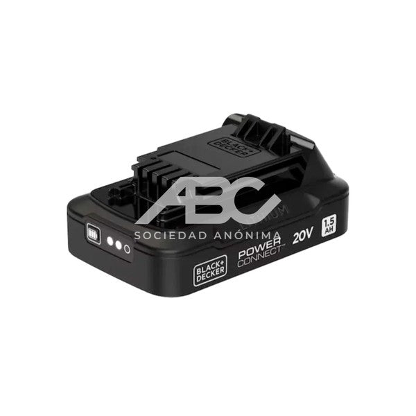 BATERIA 1.5 AH, 20V BLACK & DECKER BDL1520S-B3