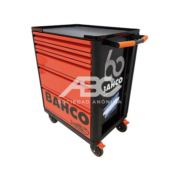CARRO VACIO 5 CAJONES BICOLOR (NARANJA Y NEGRO) - EDICION ESPECIAL 60 ANIVERSARIO BAHCO BETMS4800000125