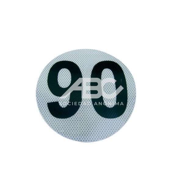 CIRCULO DE REFERENCIA PARA MAXIMA VELOCIDAD 90 X 10 3M CIRCULO 90 - PACK X10