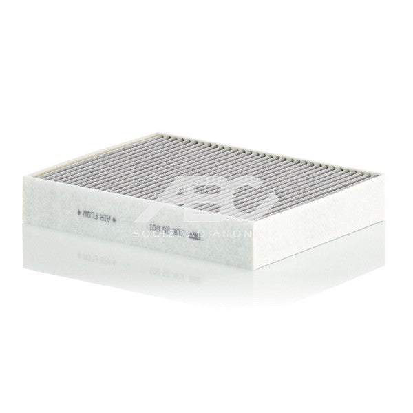 FILTRO DE HABITACULO PARA BMW SERIE 1 SERIE3 ( 248 X 198 X 41 MM) MANN CUK 25 001
