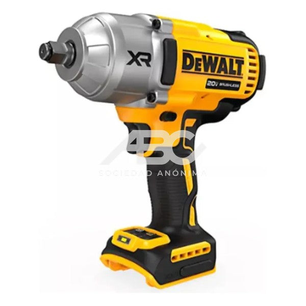 LLAVE DE IMPACTO DEWALT DE 1/2" (13MM) 20V MAX, SIN CARBONES (BRUSHLESS) DE ALTO TORQUE Y DCF900B-B3