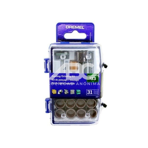 ESTE MICROKIT DE 31 PIEZAS ESTÁ SELECCIONADO ESPECIALMENTE PARA REALIZAR TODAS LAS TAREAS DE DREMEL 26150727AA