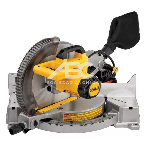 SIERRA INGLETEADORA BISELADOR 305MM 1600W DEWALT DWS715-AR