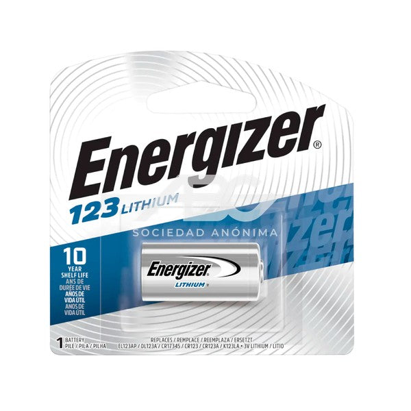 PILA ENERGIZER EL123 X 1 UNIDAD E000920109