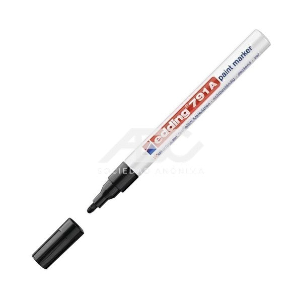 MARCADOR EDDING DE PINTURA E791A PERMANENTE DE ESMALTE TRAZO FINO 2738001