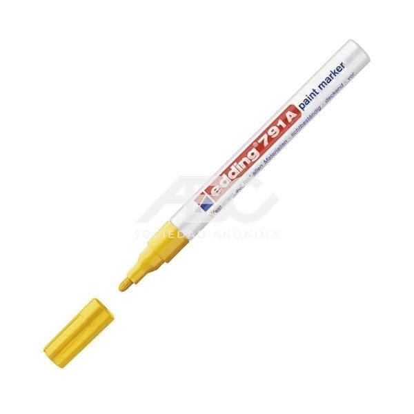 MARCADOR EDDING DE PINTURA E791A PERMANENTE DE ESMALTE TRAZO FINO 2738005
