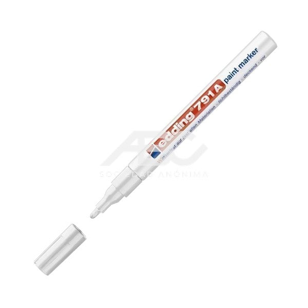 MARCADOR EDDING DE PINTURA E791A PERMANENTE DE ESMALTE TRAZO FINO 2738049