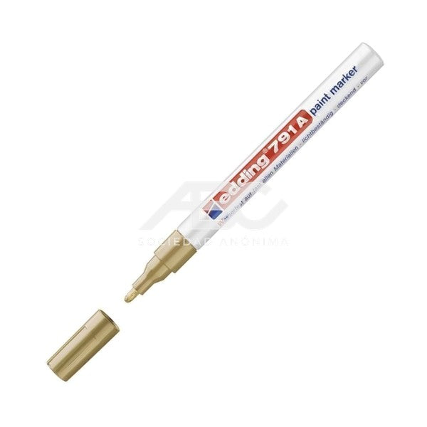 MARCADOR EDDING DE PINTURA E791A PERMANENTE DE ESMALTE TRAZO FINO 2738053