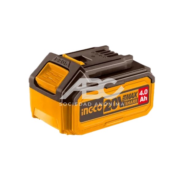 BATERIA DE LITIO 4 AH 20 V INGCO FBLI20021