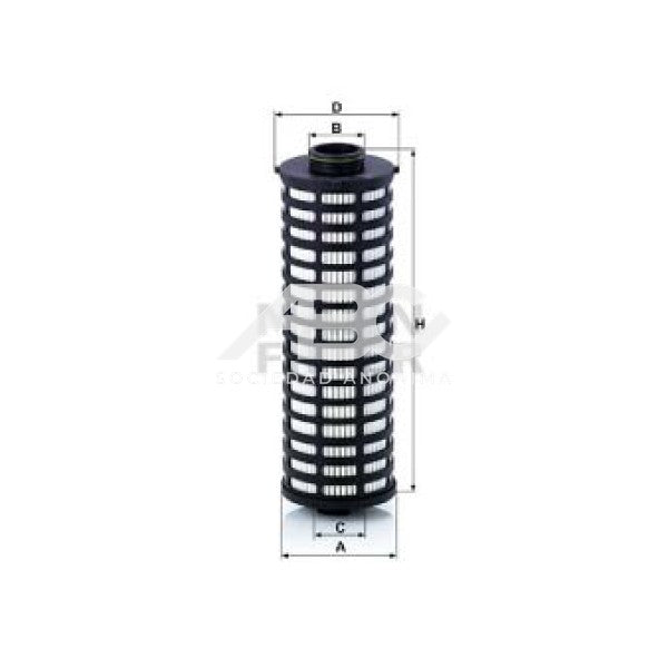 FILTRO DE ACEITE PESADO TIPO ELEMENTO/CARTUCHO ECOLOGICO SIN CONTENIDO DE METALES MANN HU 11 002 X