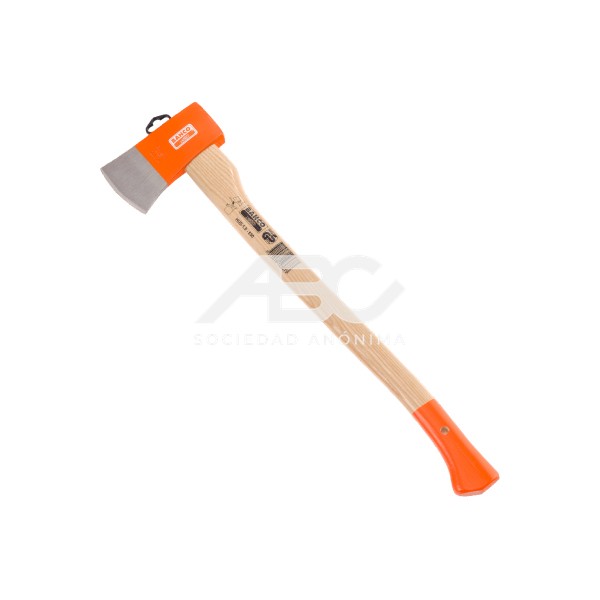 MANGO DE MADERA DE FRESNO CURVADO, DE ACUERDO CON DIN 5132, FORMULARIO B BAHCO HUS-1.0-650