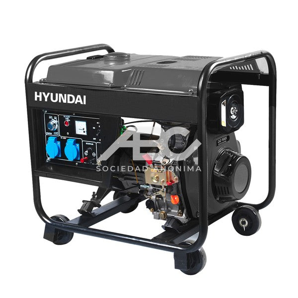 GENERADOR DIESEL MONOFÁSICO 070G - 8KVA HYUNDAI 019-0070A