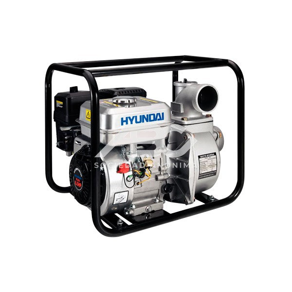 MOTOBOMBA 7HP 3 -CAUDAL: 45 M3/H -SUCCION: 5-7 M -ALTURA : 24 M HYUNDAI 019-0100