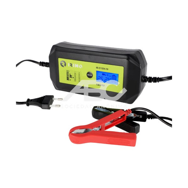 CARGADOR AUTOMÁTICO DUAL PARA BATERÍAS DE 12V Y 24V IRIMO IB-C1224-10