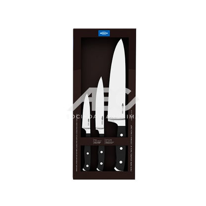 SET DE 3 CUCHILLOS P/ CHEF EN AC BRINOX 2519/114