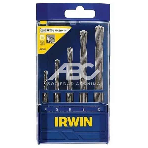 SET 5 MECHAS WIDIA IRWIN LENOX 891503