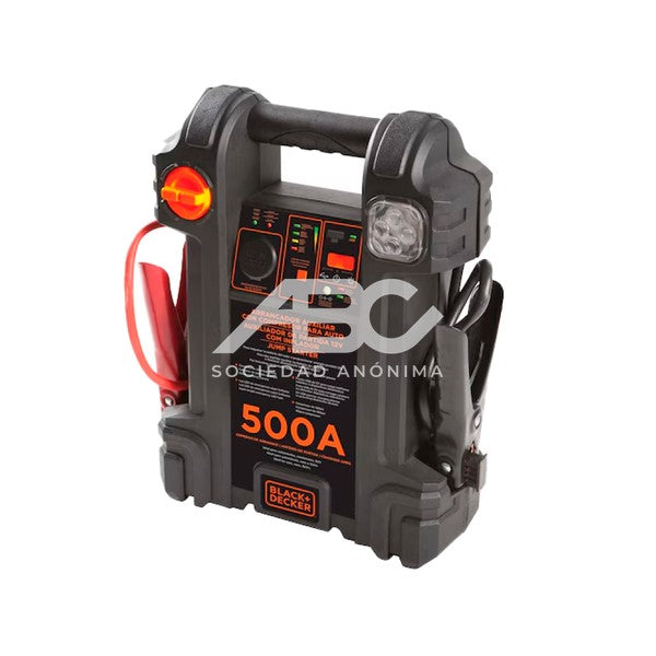 ARRANCADOR PORTATIL 500A BLACK+DECKER JS500CC-AR